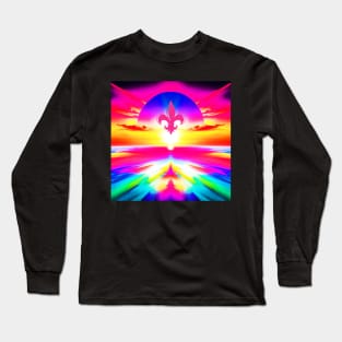 Psychedelic Art Long Sleeve T-Shirt